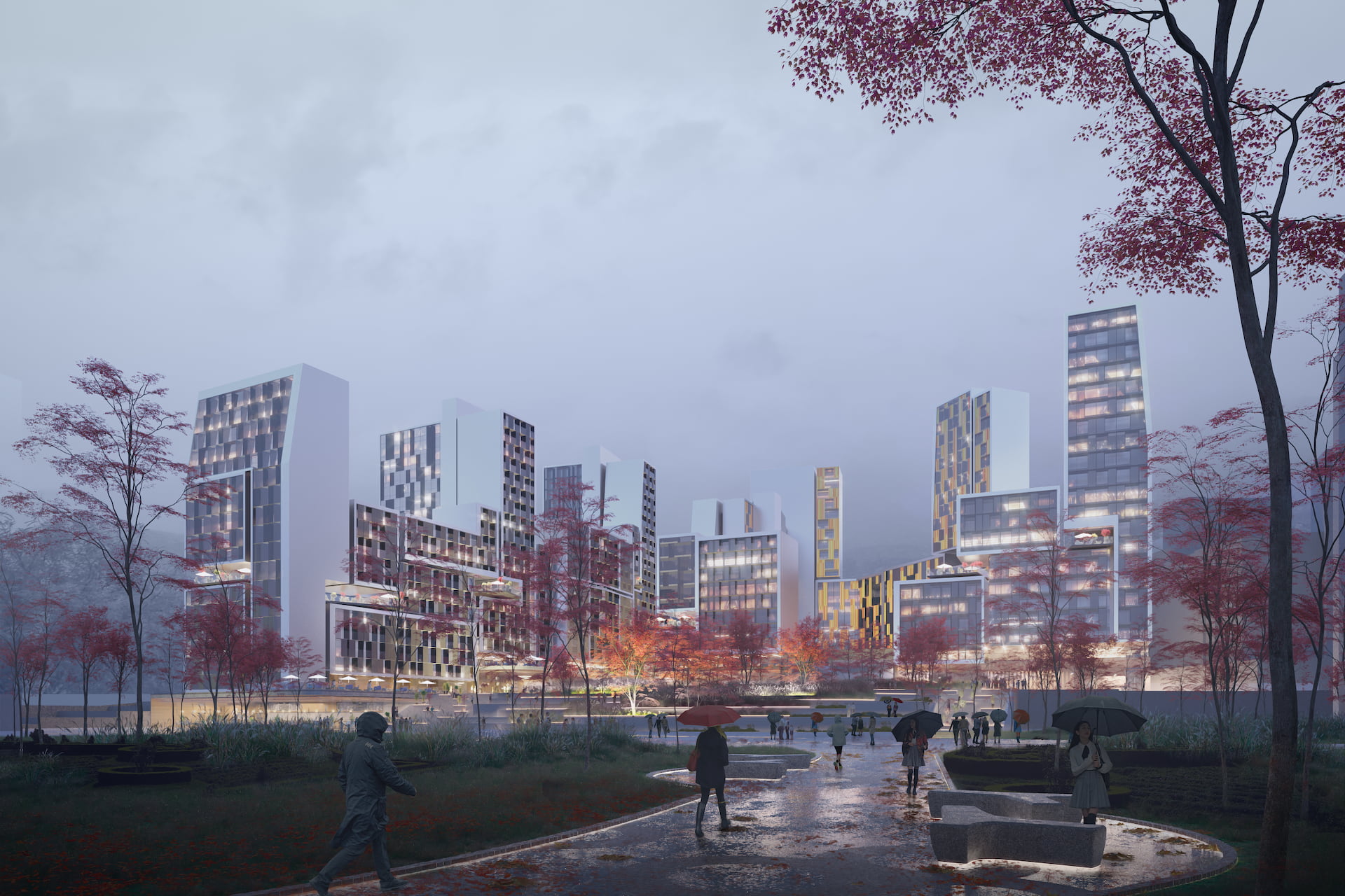 Introducing a breathtaking, super-green district in Seoul